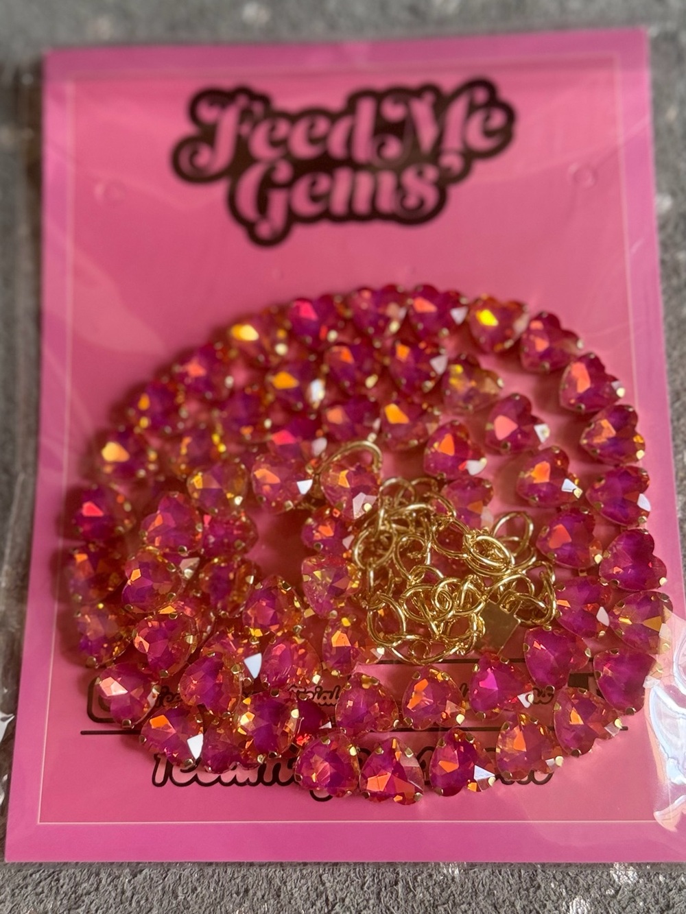 FMG Watermelon Sweetheart Reverie Necklace
